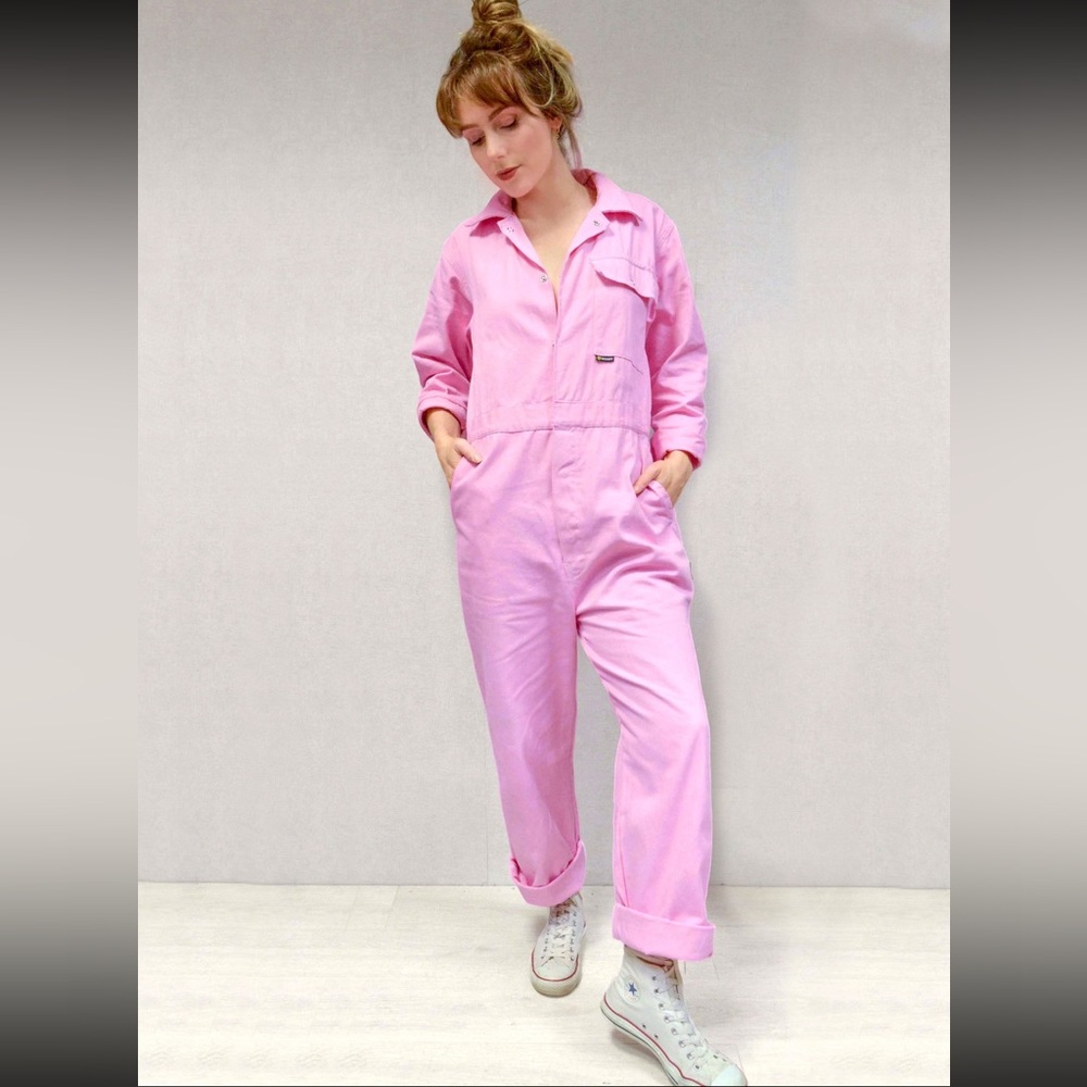 Wolf Vintage Barbie Bubblegum Pink Boilersuit